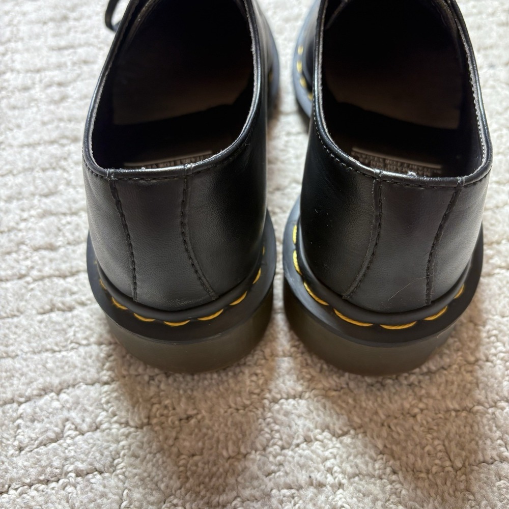 Dr. Martens 1461 Shoes Mens 4 Womens 5 Leather Lace Up Slip Resistant Oxfords - Picture 6 of 10